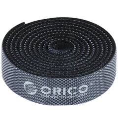 Orico Circle Velcro Straps 1m (black) цена и информация | Кабели для телефонов | kaup24.ee