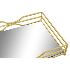 Kandik DKD Home Decor Peegel Metall (38 x 18 x 5 cm) hind ja info | Lauanõud ja kööginõud | kaup24.ee