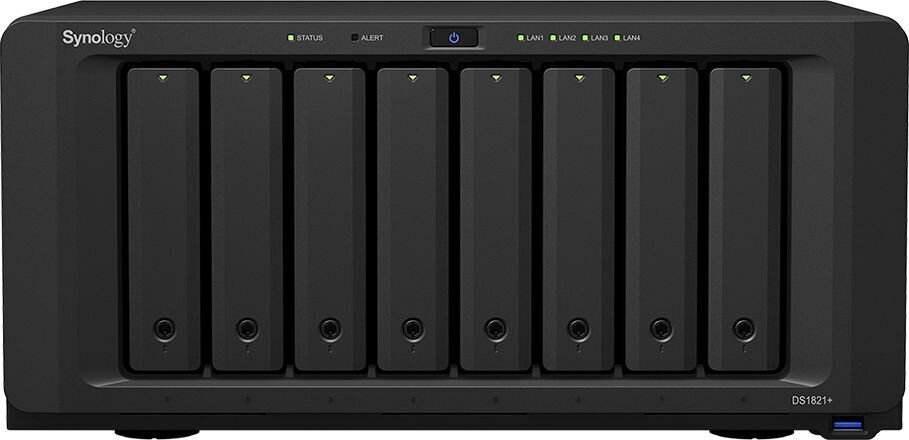 Synology DS1821+ hind ja info | Välised kõvakettad (SSD, HDD) | kaup24.ee