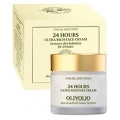 24 h niisutav näokreem Olivolio 50 ml hind ja info | Olivolio Kosmeetika, parfüümid | kaup24.ee