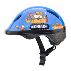 Детский шлем Meteor KS06 Teddy Builder, синий цена и информация | Шлемы | kaup24.ee