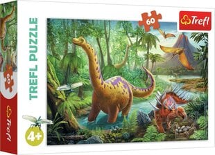 TREFL Pusle Dinosaurused, 60 osa цена и информация | Пазлы | kaup24.ee