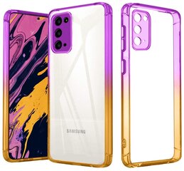 Жесткий чехол ColorFul Samsung Galaxy S20 FE, желтый/фиолетовый цена и информация | Чехлы для телефонов | kaup24.ee