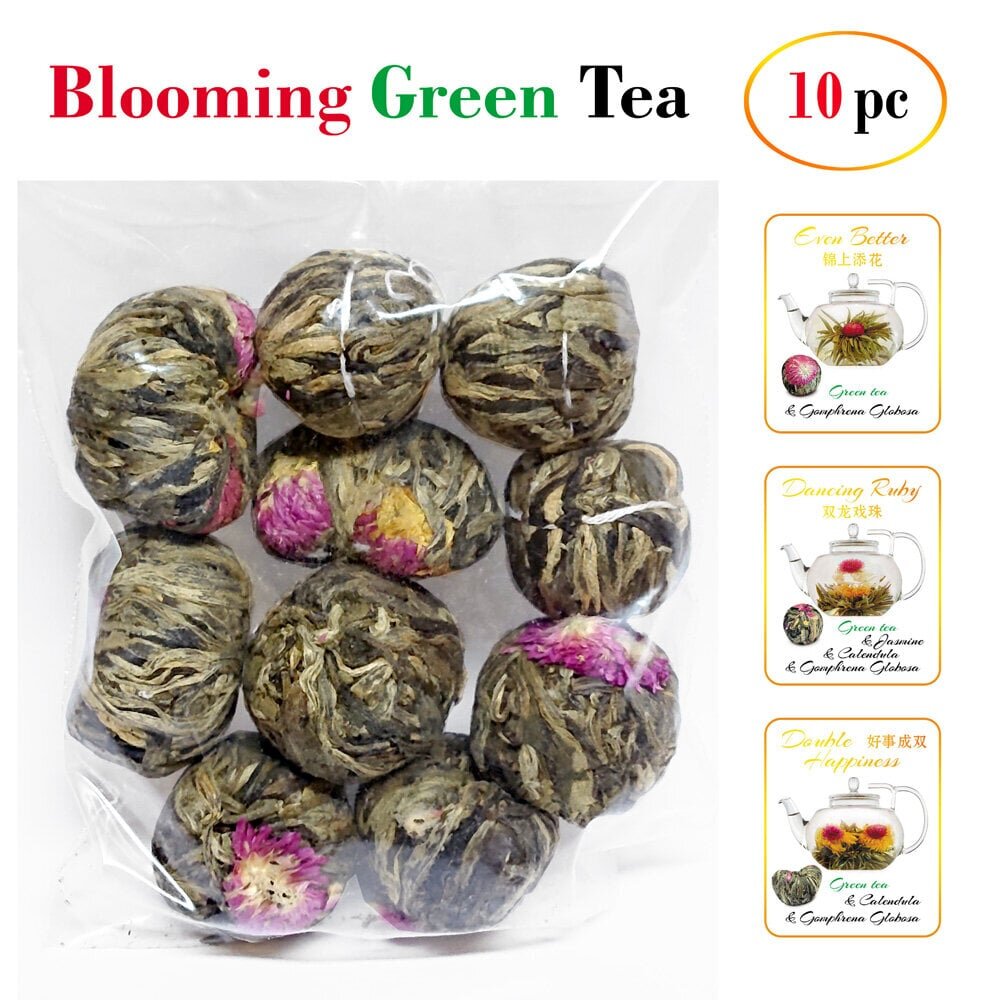 Blooming tea - Õitsev tee, Lemmikud, 10 tk. hind ja info | Tee | kaup24.ee