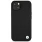 Case BMW BMHCP13MSILBK iPhone 13 6.1 "black / black hardcase Silicone Signature hind ja info | Telefoni kaaned, ümbrised | kaup24.ee