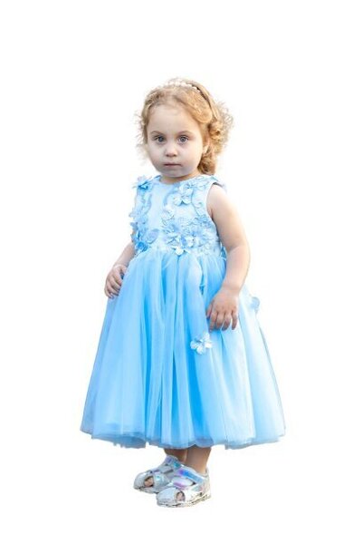 Matilda" sinine tüllist pidulik kleit hind | kaup24.ee