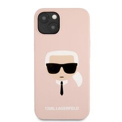 Telefoni ümbris Karl Lagerfeld Liquid Silicone Karl Head Case, sobib iPhone 13 mini hind ja info | Telefoni kaaned, ümbrised | kaup24.ee