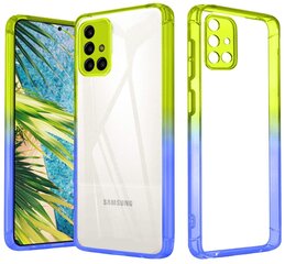 ColorFul Hard Case For Samsung Galaxy A51/ A51 4G, sinist värvi, roheline hind ja info | Telefoni kaaned, ümbrised | kaup24.ee