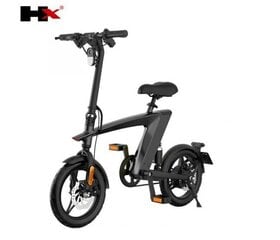 Электрический велосипед HX H1 14", черный цена и информация | Электровелосипеды | kaup24.ee