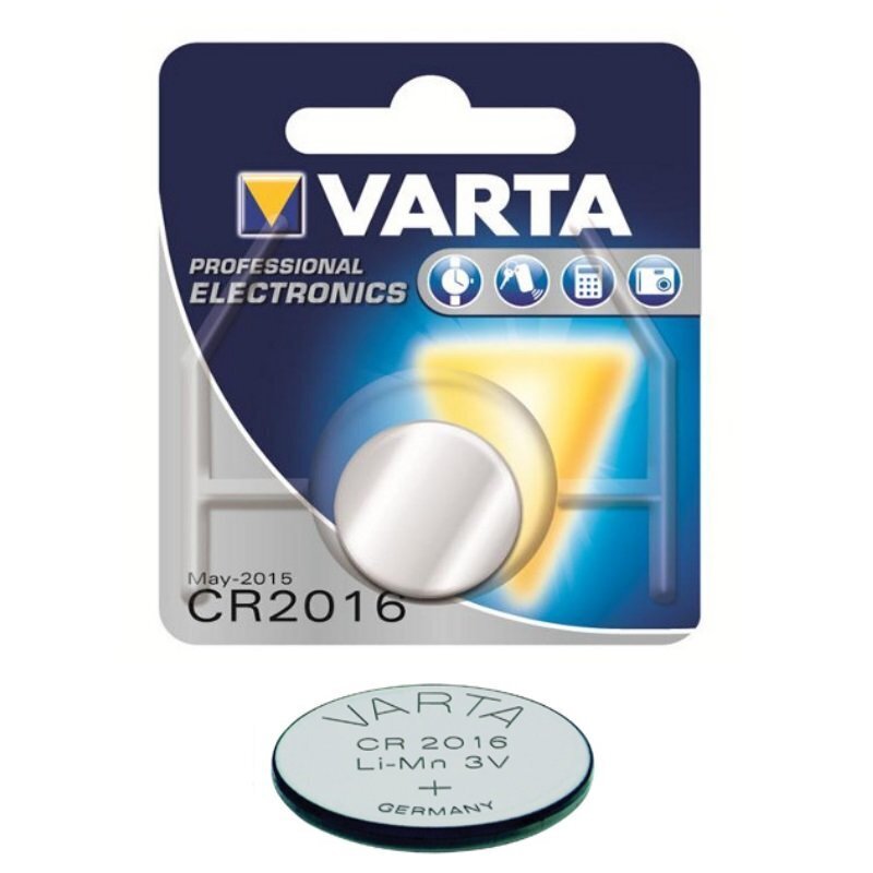 Varta CR2016 Proffesional Electronics 3V Lithium Tablet Battery Litija Baterija (1pcs) цена и информация | Patareid | kaup24.ee