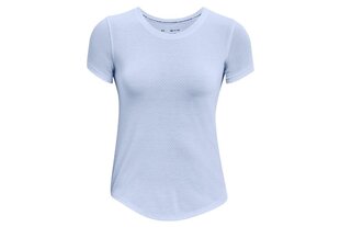 Naiste T-särk Under Armor Streaker Run Short Sleeve W 1361371438, sinine цена и информация | Женские футболки | kaup24.ee