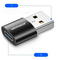 Joyroom S-H152 USB-A - USB-C адаптер, 2 шт. цена и информация | Кабели для телефонов | kaup24.ee