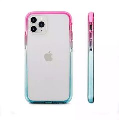 ColorFul Hard Case For Samsung Galaxy A12, sinist värvi, roosa цена и информация | Чехлы для телефонов | kaup24.ee