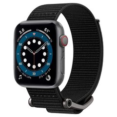 Kellarihm Spigen DuraPro FLEX skirta Apple Watch 4 / 5 / 6 / 7 / SE (42 / 44 / 45 mm) must цена и информация | Аксессуары для смарт-часов и браслетов | kaup24.ee
