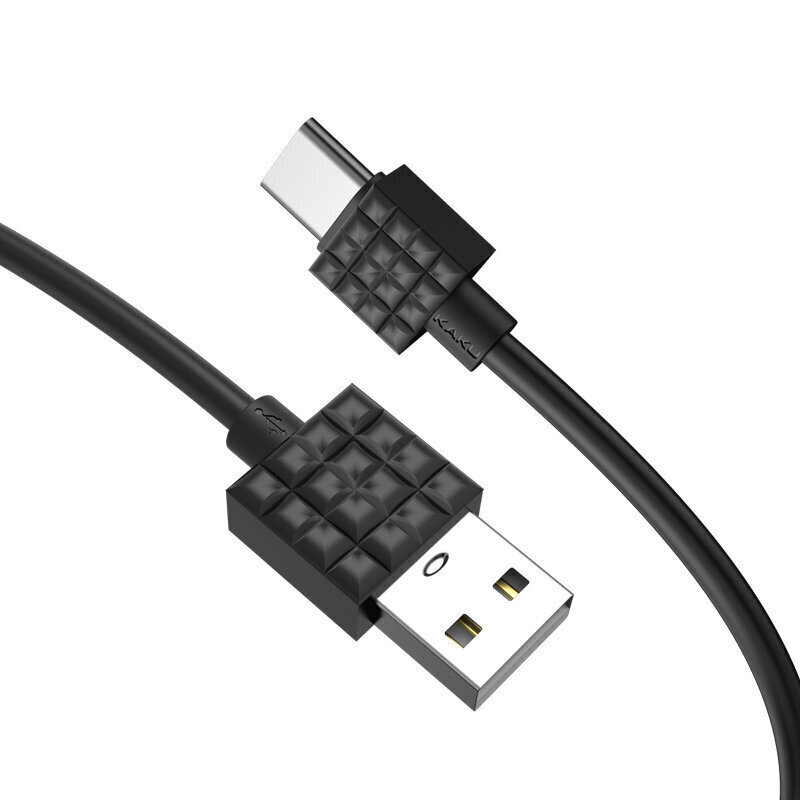KAKU Cable KSC-328 Xingyue - USB to Type C - 3,2A 1 metre, must hind ja info | Mobiiltelefonide kaablid | kaup24.ee