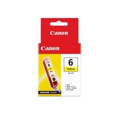 Tint Canon BCI-6Y yellow hind ja info | Tindiprinteri kassetid | kaup24.ee