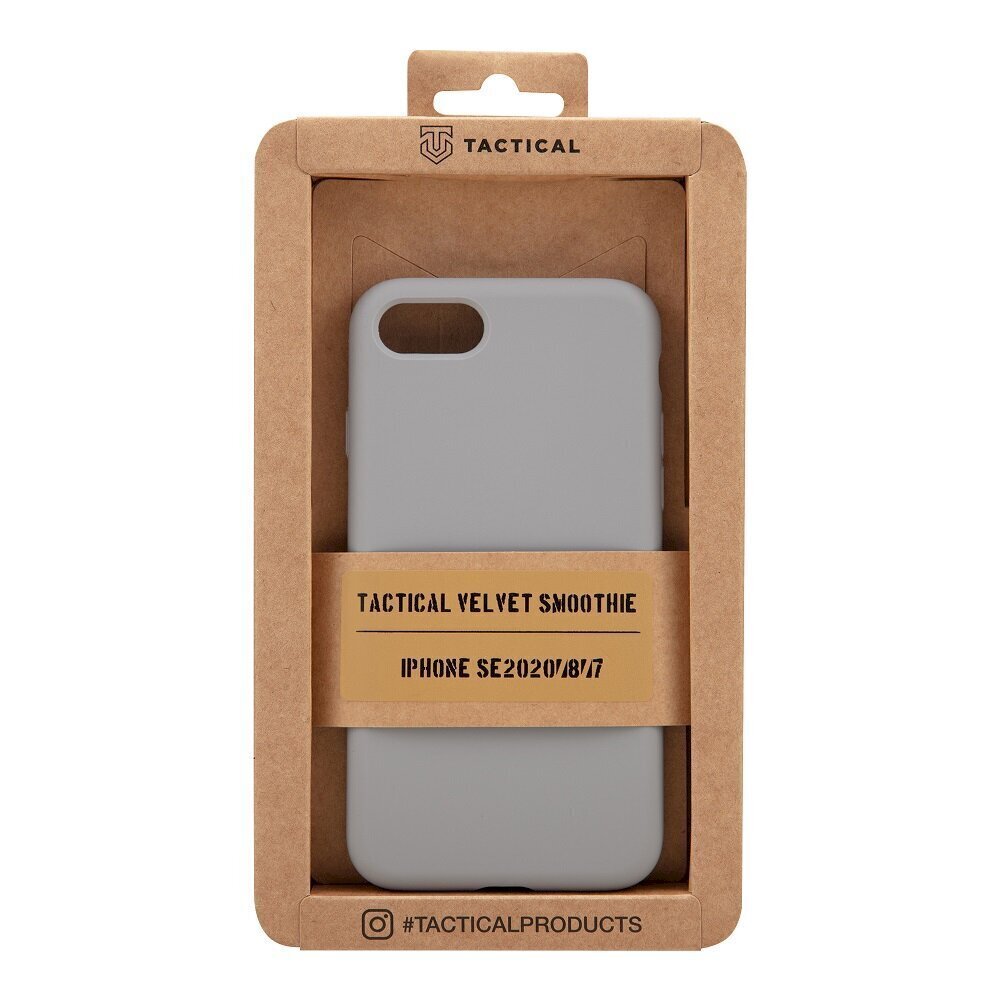 Telefoniümbris Tactical Velvet Smoothie Apple iPhone 7/8/SE 2020, hall hind ja info | Telefoni kaaned, ümbrised | kaup24.ee