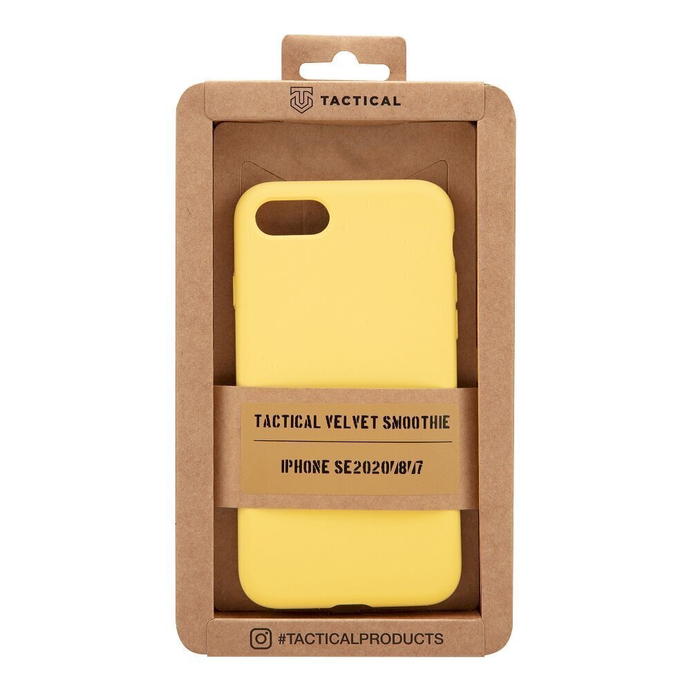 Telefoniümbris Tactical Velvet Smoothie iPhone 7/8/SE2020, Banana hind ja info | Telefoni kaaned, ümbrised | kaup24.ee