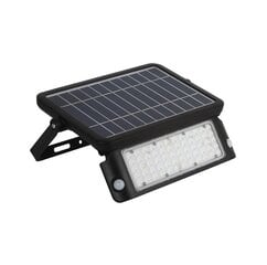 Kohtvalgusti Solar 10W sensoriga, must 1080Lm hind ja info | Aia- ja õuevalgustid | kaup24.ee