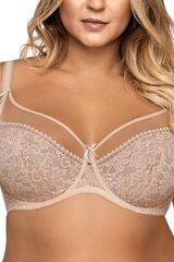 Мягкий бюстгальтер Ava lingerie Crystal Soft 1396 для женщин, бежевый цена и информация | Спортивные бюстгальтеры | kaup24.ee