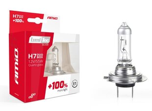 Halogeenpirnid LumiTec Silver + 100% H7 12V 55W DUO, 2 tk. цена и информация | Автомобильная ксеноновая лампа D2R 6000К (Китай) | kaup24.ee