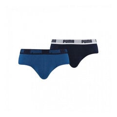 Slips Puma BASIC BRIEF (2 pcs): Värvus - Sinine hind ja info | Meeste aluspesu | kaup24.ee