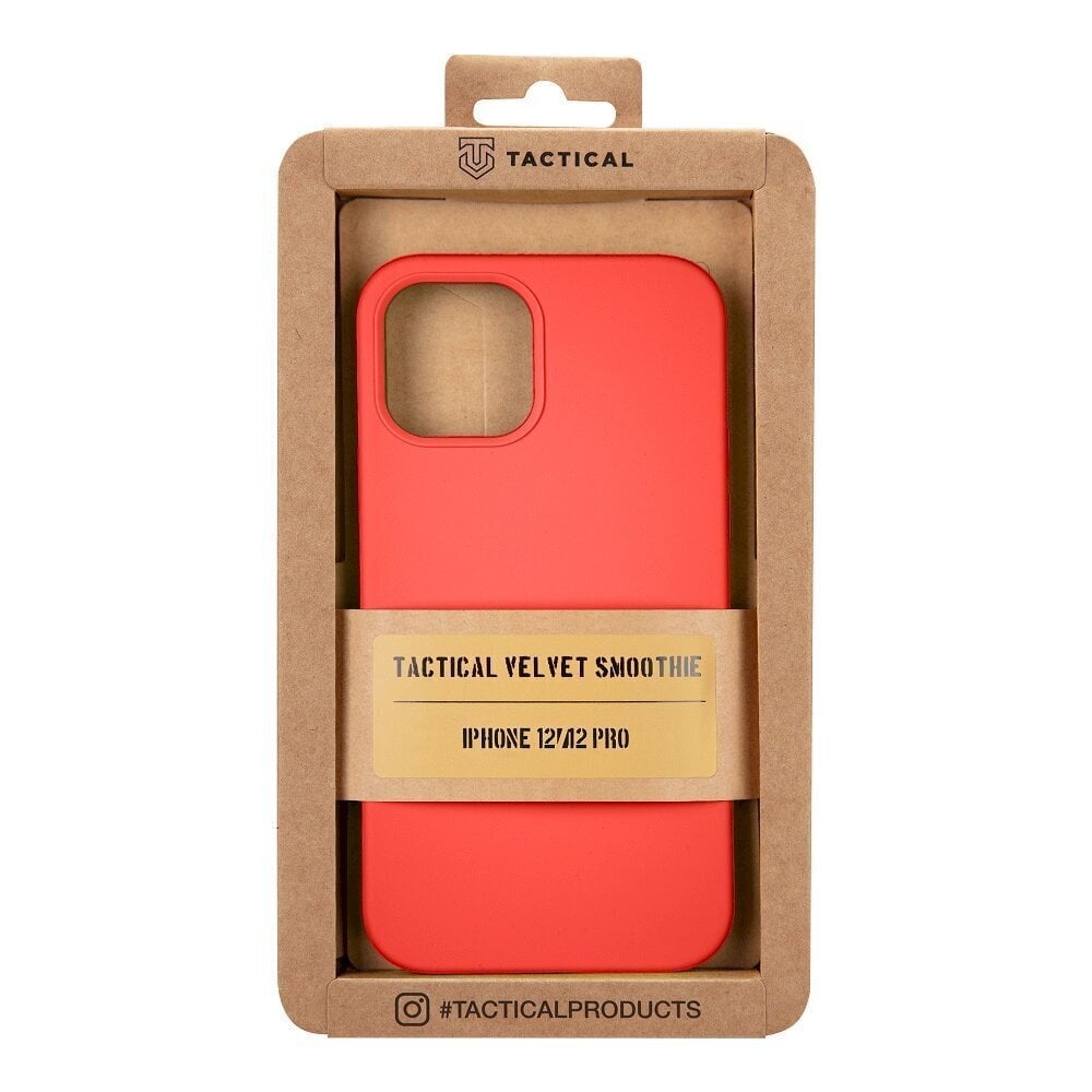 Telefoniümbris Tactical Velvet Smoothie Apple iPhone 12/12 Pro, Chilli hind ja info | Telefoni kaaned, ümbrised | kaup24.ee