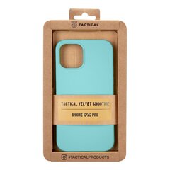 Telefoniümbris Tactical Velvet Smoothie Apple iPhone 12/12 Pro, Maldives, helesinine hind ja info | Telefoni kaaned, ümbrised | kaup24.ee