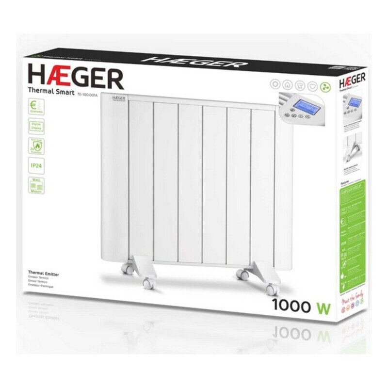 Radiaator Haeger Thermal Smart 1000 W цена и информация | Keskkütteradiaatorid, konvektorid | kaup24.ee