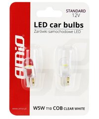 LED Standard T10 W5W 12xSMD 2835 12V pirnid 4 tk. цена и информация | Автомобильные лампочки | kaup24.ee