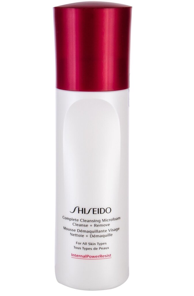 Puhastav vaht Complete Cleansing Shiseido (180 ml) цена и информация | Näopuhastusvahendid | kaup24.ee