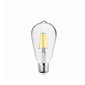 LED hõõgniidi pirn E27 ST64 4W 230V 2700K 470lm COG selge цена и информация | Lambipirnid, lambid | kaup24.ee