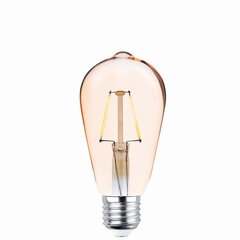 LED lemputės kaitinimo siūlas E27 ST64 4W 230V 2200K 400lm COG auksinis Forever Light цена и информация | Лампочки | kaup24.ee