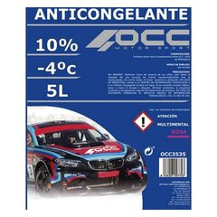 Антифриз OCC Motorsport 10% (5 л) цена и информация | Очищающие и охлаждающие жидкости | kaup24.ee