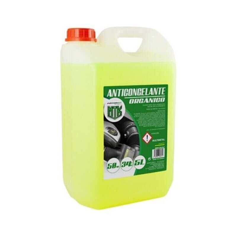 Antifriis Motorkit 50% Kollane (5 L) цена и информация | Antifriisid ja jahutusvedelikud | kaup24.ee