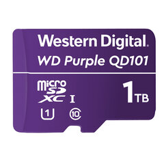 Карта памяти Western Digital Purple 1000 ГБ MicroSDXC UHS-I цена и информация | Карты памяти для фотоаппаратов, камер | kaup24.ee