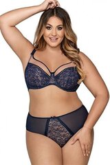 Naiste rinnahoidja, pehme, Ava Lingerie Crystal Soft 1396, tumesinine цена и информация | Бюстгальтеры | kaup24.ee