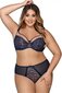 Naiste rinnahoidja, pehme, Ava Lingerie Crystal Soft 1396, tumesinine hind ja info | Rinnahoidjad | kaup24.ee