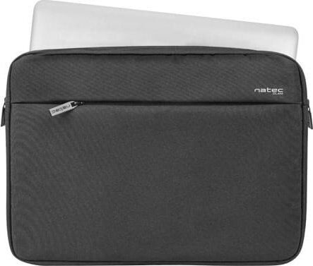 Natec Laptop Sleeve Clam NET-1661 Case, Black, 14.1  - Laptop bags 