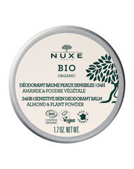 Tundliku naha deodorant-palsam Nuxe BIO 24h Sensitive Skin Deodorant Balm 50 ml hind ja info | Deodorandid | kaup24.ee