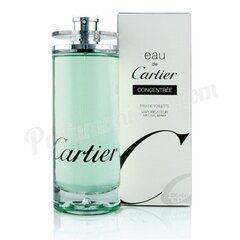 Tualettvesi Cartier Eau de Cartier Concentree EDT meestele/naistele, 200 ml цена и информация | Мужские духи | kaup24.ee