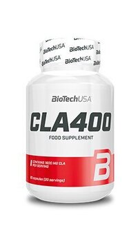 Toidulisand Biotech CLA 400 80 kapslit цена и информация | Добавки для похудения | kaup24.ee