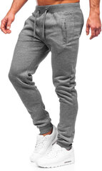 J.Style Püksid Grey 68XW01/DARK GREY 68XW01/DARK GREY/L цена и информация | Мужские брюки | kaup24.ee