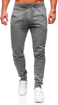 J.Style Püksid Grey 68XW01/DARK GREY 68XW01/DARK GREY/L hind ja info | Meeste püksid | kaup24.ee