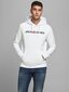 Meeste Dressipluus Jack & Jones, valge XXL hind ja info | Meeste pusad | kaup24.ee