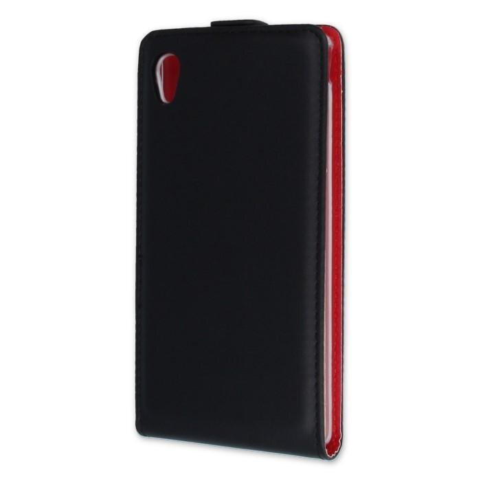 GreenGo Sligo Case Vertical Flip Case For Huawei P8 Black-Red hind ja info | Telefoni kaaned, ümbrised | kaup24.ee