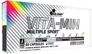 Toidulisand Olimp Vita-min Multiple Sports, 60 kaps. hind ja info | Vitamiinid | kaup24.ee