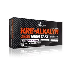 Пищевая добавка Olimp Kre-Alkalyn 2500 Mega Caps  120 капс. цена и информация | Креатин | kaup24.ee