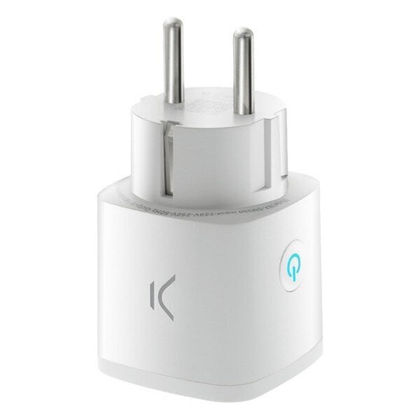 Nutipistik KSIX Smart Energy Mini WIFI 250V Valge hind ja info | Lülitid ja pistikupesad | kaup24.ee