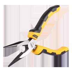 Плоскогубцы с длинными губками 6 дюймов Deli Tools EDL2106 (желтые) цена и информация | Механические инструменты | kaup24.ee